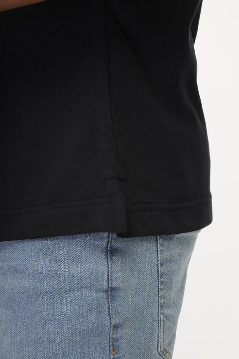 Polo Shirt Regular Fit Black