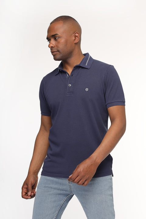 Polo Shirt Regular Fit Dark Blue