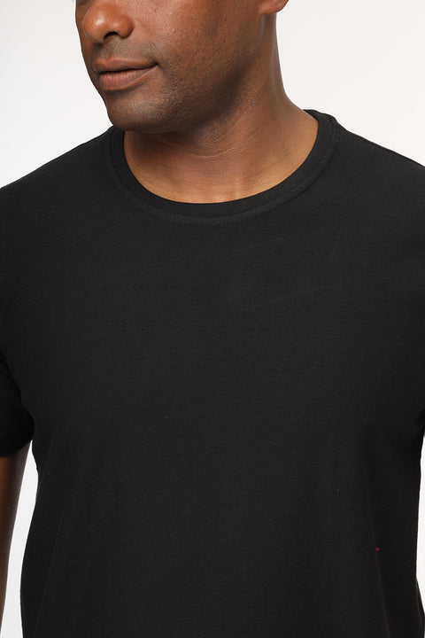 Regular Fit T-Shirt Black
