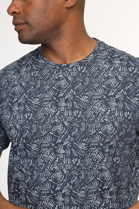 Regular Fit T-Shirt Blue