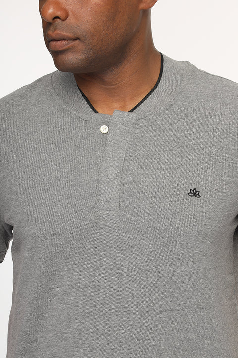 Polo Shirt Regular Fit Gray