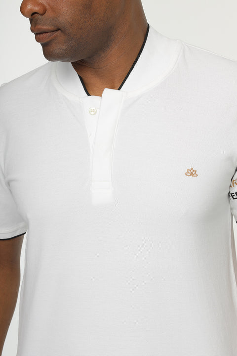 Polo Shirt Regular Fit White