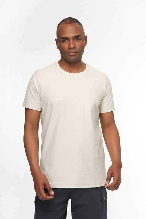 Regular Fit T-Shirt Beige
