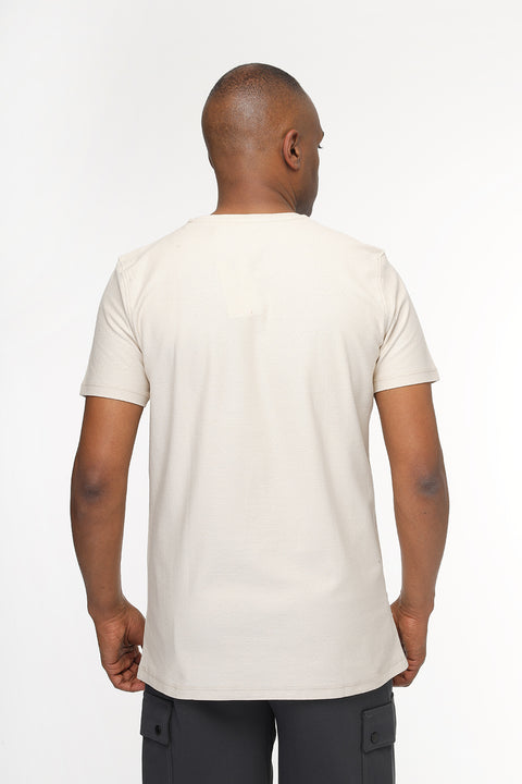 Regular Fit T-Shirt Beige