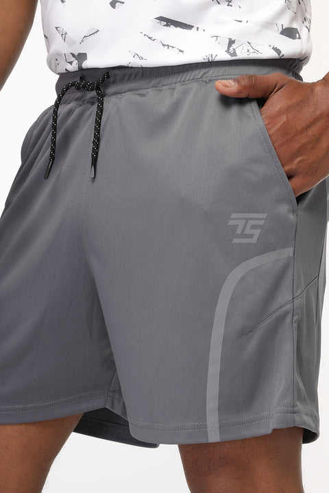 Regular Fit Sports Short Gray