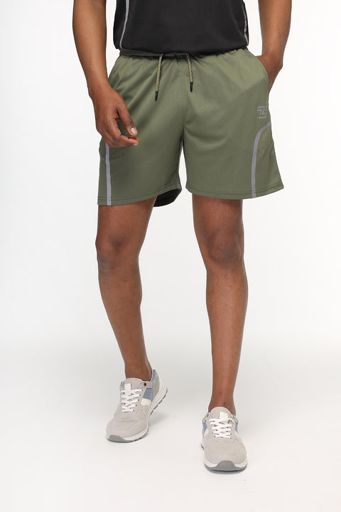 Regular Fit Sports Short Green