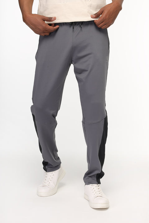 Regular Fit Sports Pants Gray