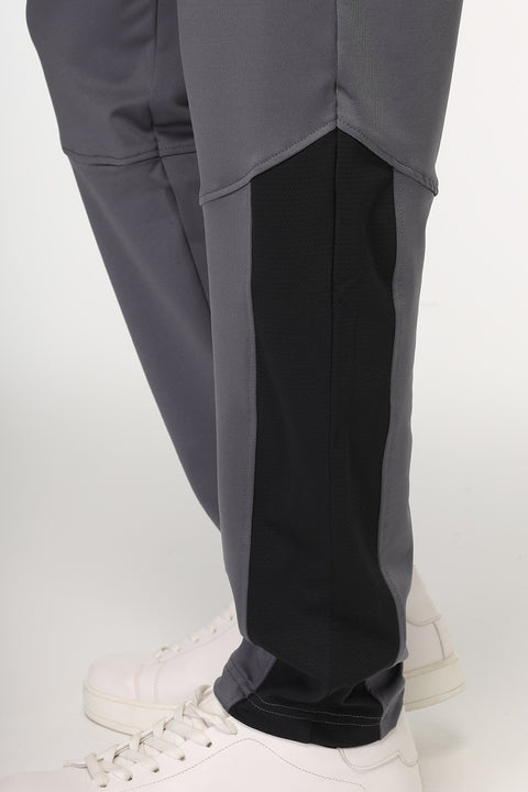 Regular Fit Sports Pants Gray
