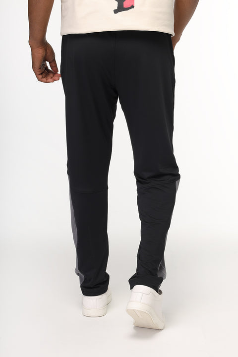 Regular Fit Sports Pants Black