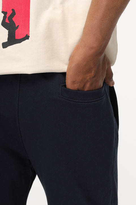 Regular Fit Sweat Pants Dark Blue