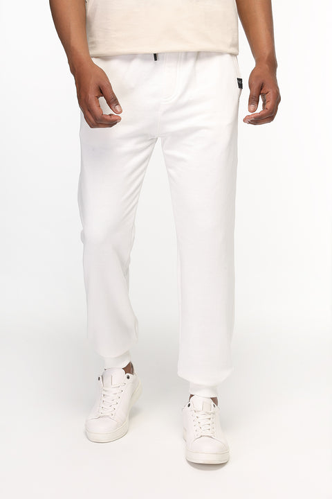 Regular Fit Sweat Pants Off White