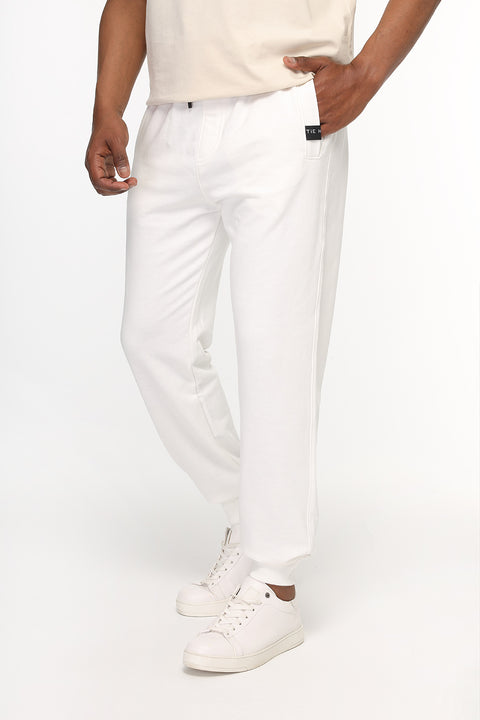 Regular Fit Sweat Pants Off White