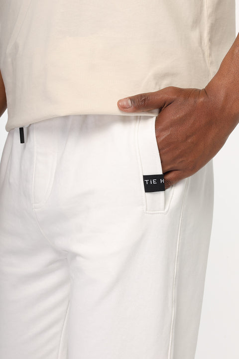 Regular Fit Sweat Pants Off White