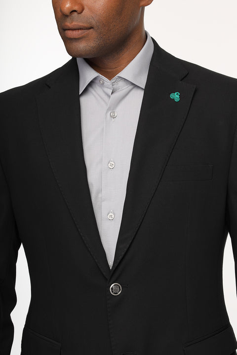 Regular Fit Blazer Black