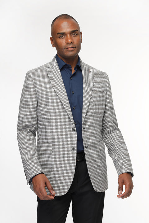 Regular Fit Blazer Gray