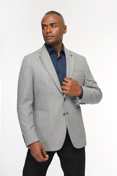 Regular Fit Blazer Gray