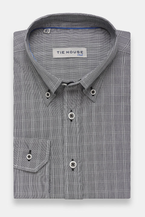 Regular Fit Shirt Gray