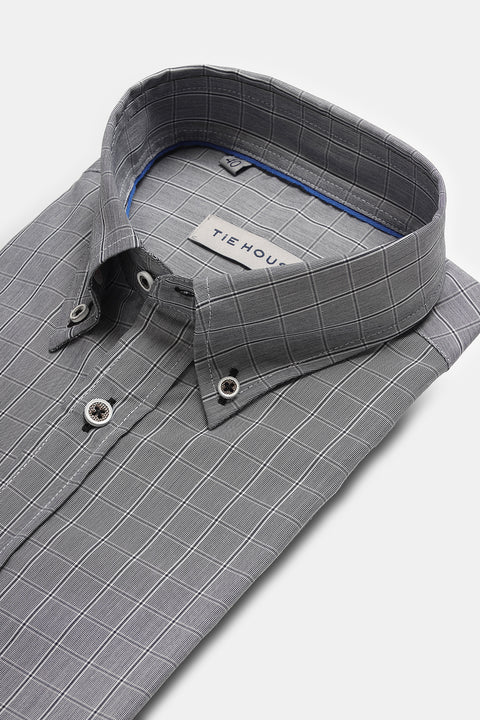 Regular Fit Shirt Gray