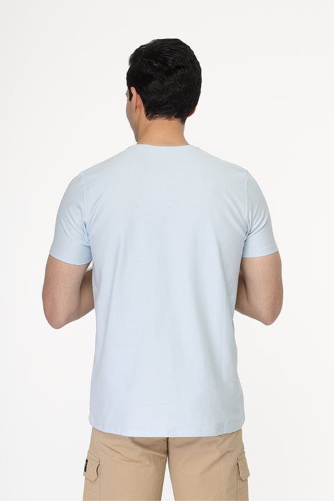 Regular Fit T-Shirt Light Blue
