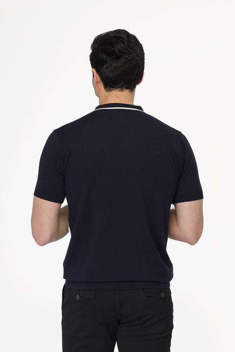 Polo Shirt Regular Fit Knitted Green