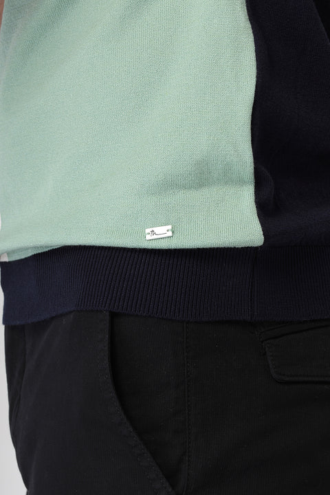 Polo Shirt Regular Fit Knitted Green