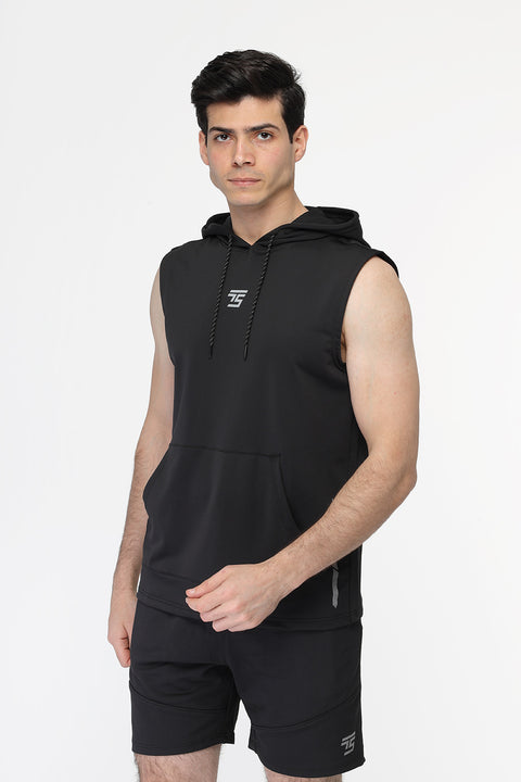 Regular Fit Sports T-Shirt Black