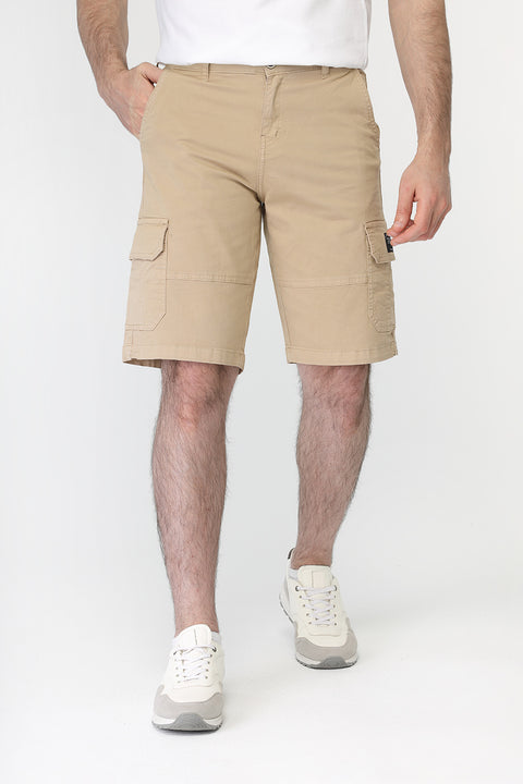 Cargo Short Chino Beige