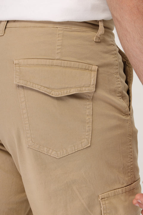 Cargo Short Chino Beige