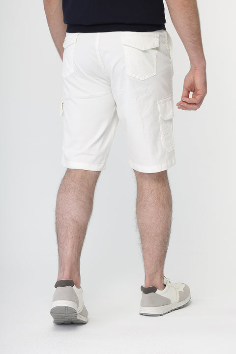Cargo Short Chino Off White