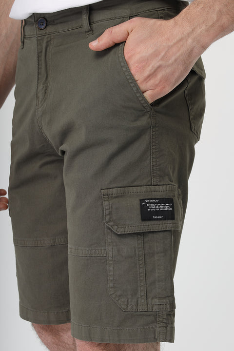 Cargo Short Chino Green