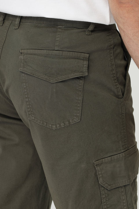 Cargo Short Chino Green