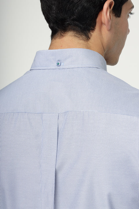 Regular Fit Shirt Half Light Blue
