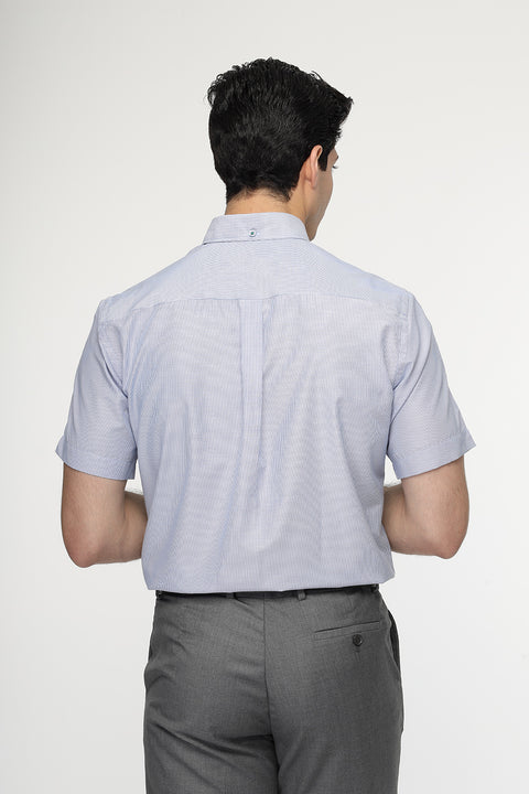 Regular Fit Shirt Half Light Blue