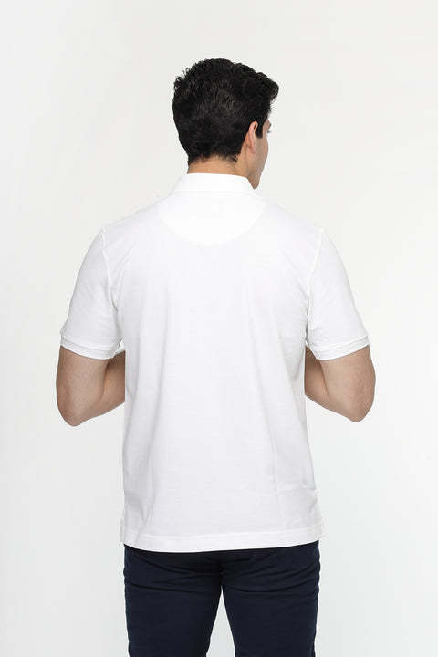 Polo Shirt Regular Fit White