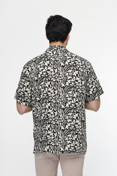Regular Fit Shirt Half Beige