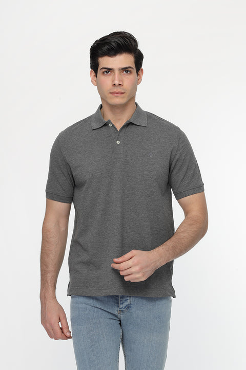 Polo Shirt Regular Fit Gray