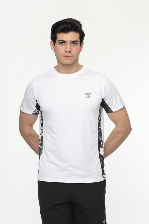 Regular Fit Sports T-Shirt White