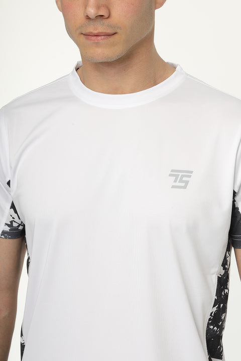 Regular Fit Sports T-Shirt White