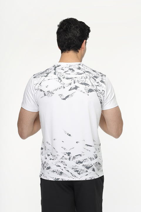 Regular Fit Sports T-Shirt Gray