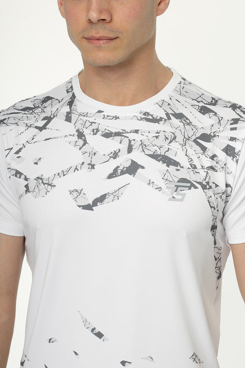 Regular Fit Sports T-Shirt Gray