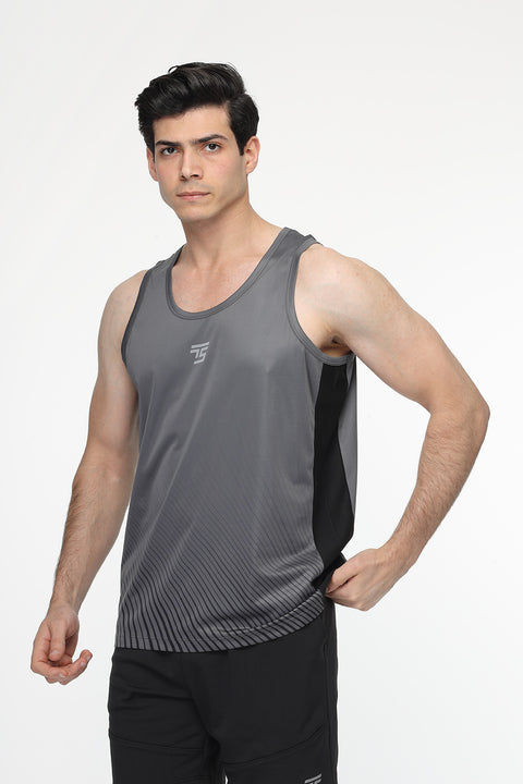 Regular Fit Sports T-Shirt Gray