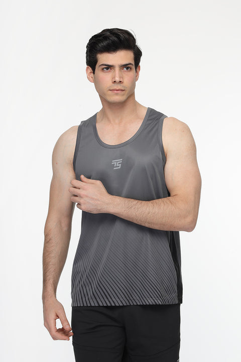 Regular Fit Sports T-Shirt Gray