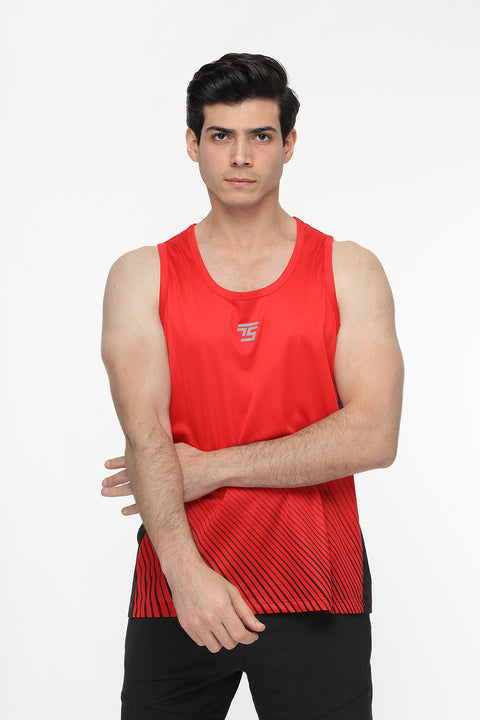 Regular Fit Sports T-Shirt Red