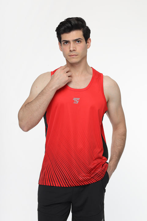 Regular Fit Sports T-Shirt Red