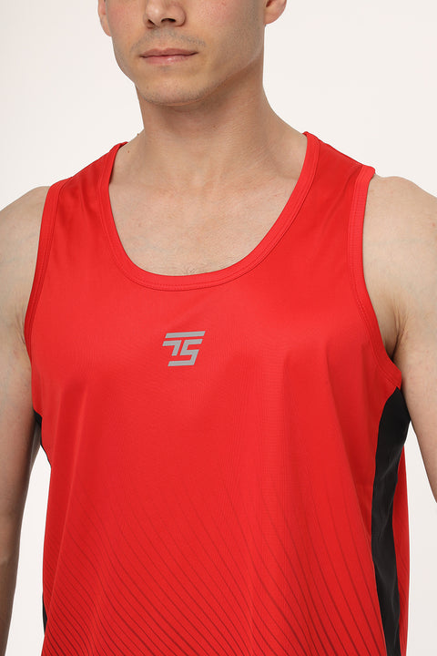 Regular Fit Sports T-Shirt Red