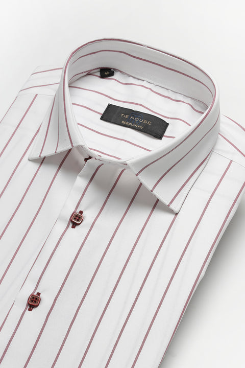 Regular Fit Shirt Maroon