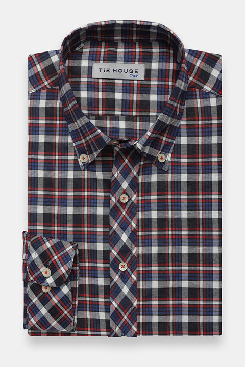Slim Fit Shirt Dark Blue