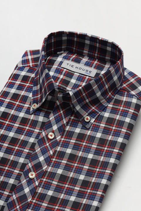 Slim Fit Shirt Dark Blue