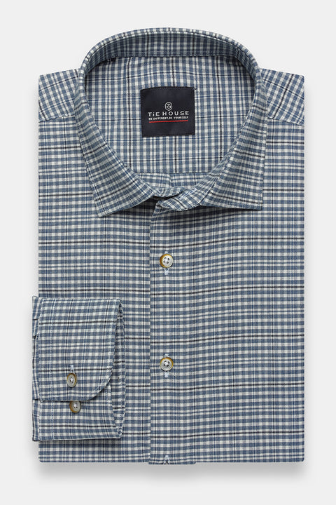 Regular Fit Shirt Blue