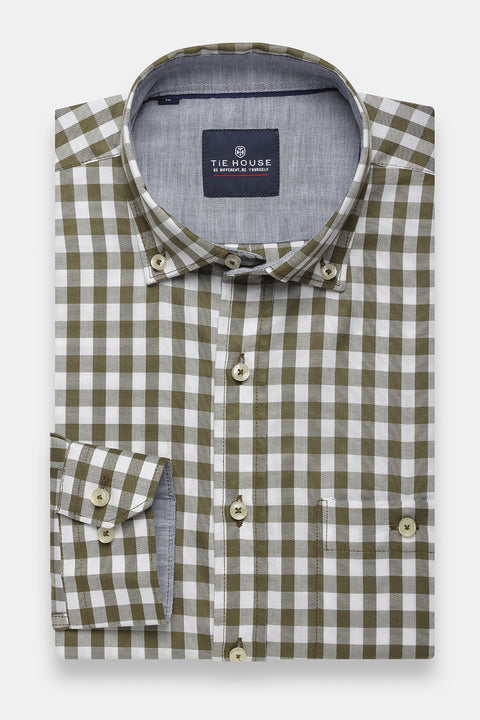 Regular Fit Shirt Green
